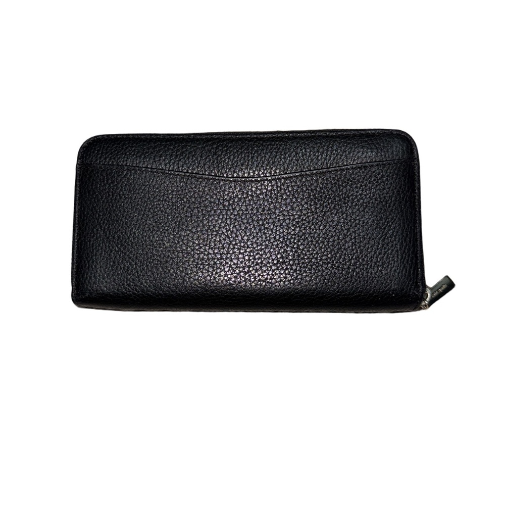 Kate Spade Black Zip Wallet - Picture 2 of 6